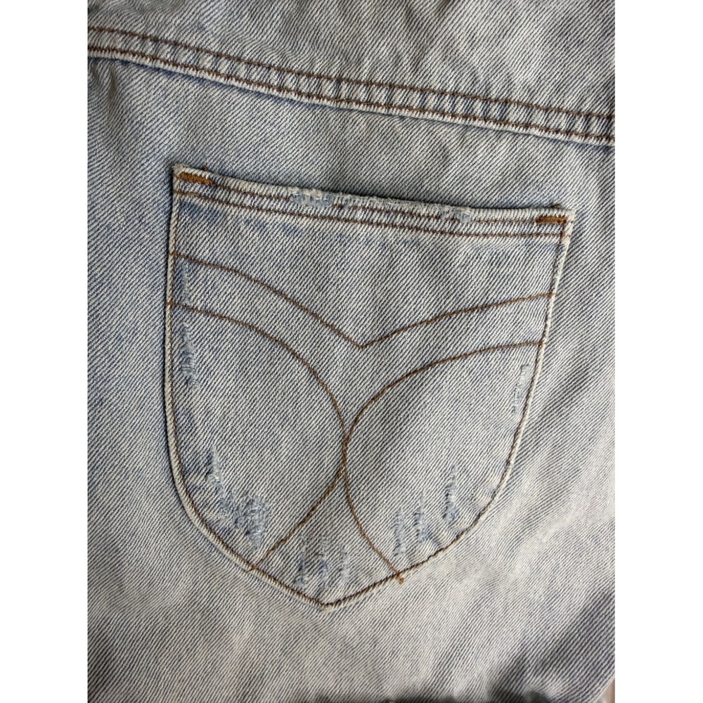 Rolla's Distressed Denim Cutoff Shorts | Light Wash | Festival Summer Staple - Picture 16 of 16